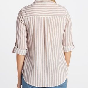 Fortune & Ivy Christelle Button Down Blouse
